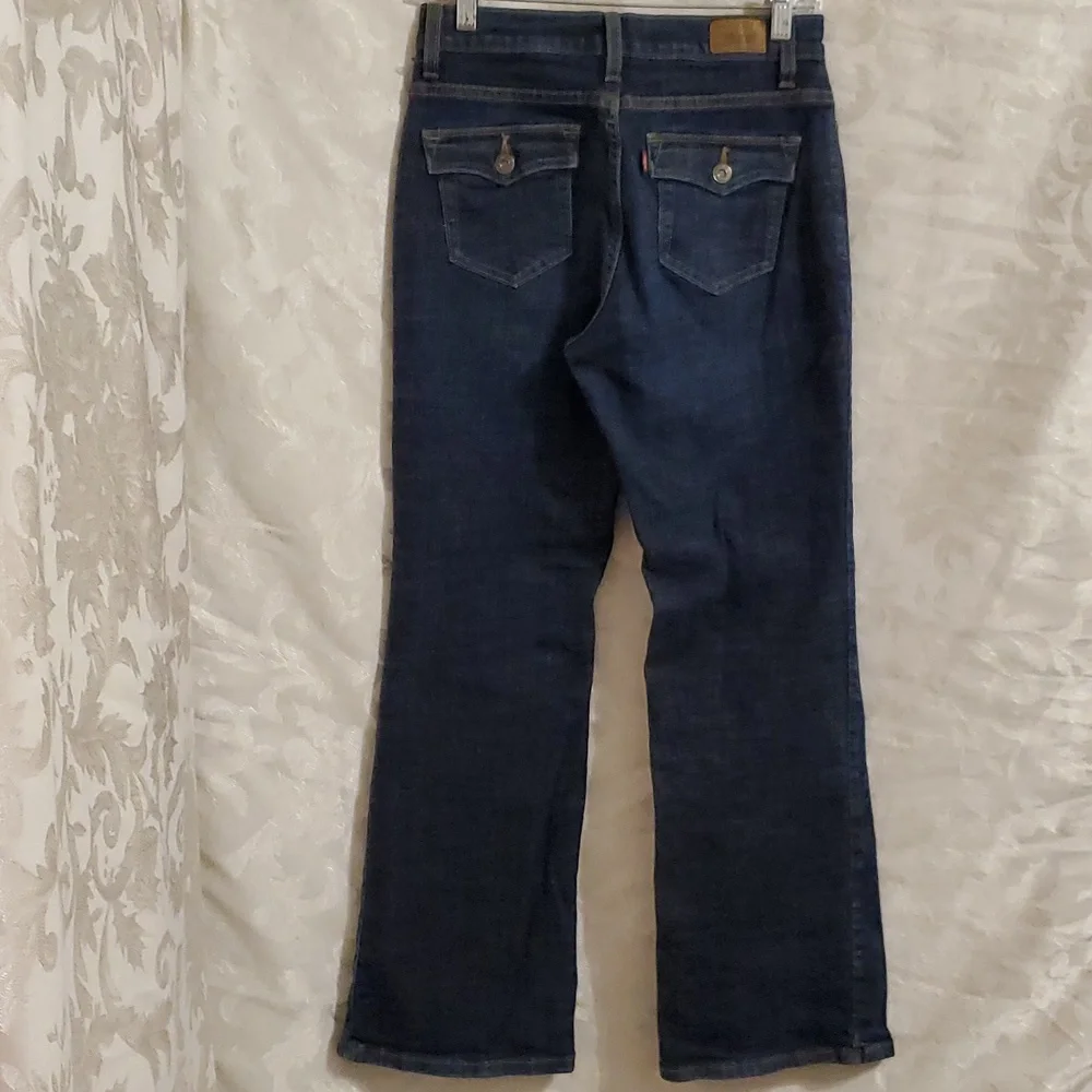 SZ. 8M WOMEN'S LEVI'S PERFERCTLY SLIMMING BOOT CUT 512 JEANS - Picture 4 of 9